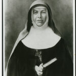 Image: portrait of woman in a religious habit.