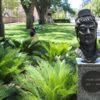 Bust of Mary Lee, North Terrace, Adelaide, 2013