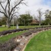 Image: Gardens with gravesite