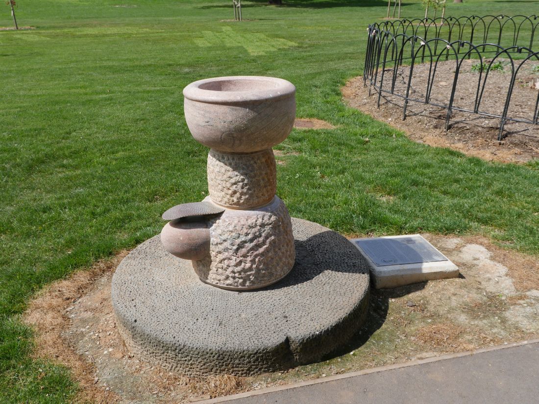 Memorial Drinking Fountain is Unveiled