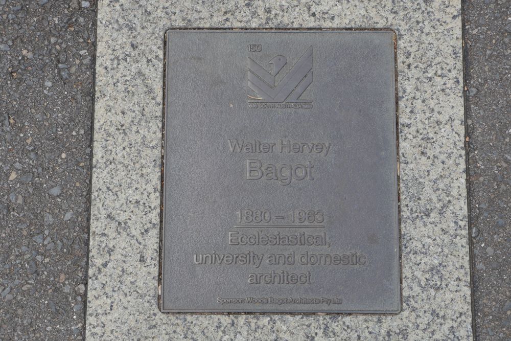 J150 Plaque, Walter Hervey Bagot