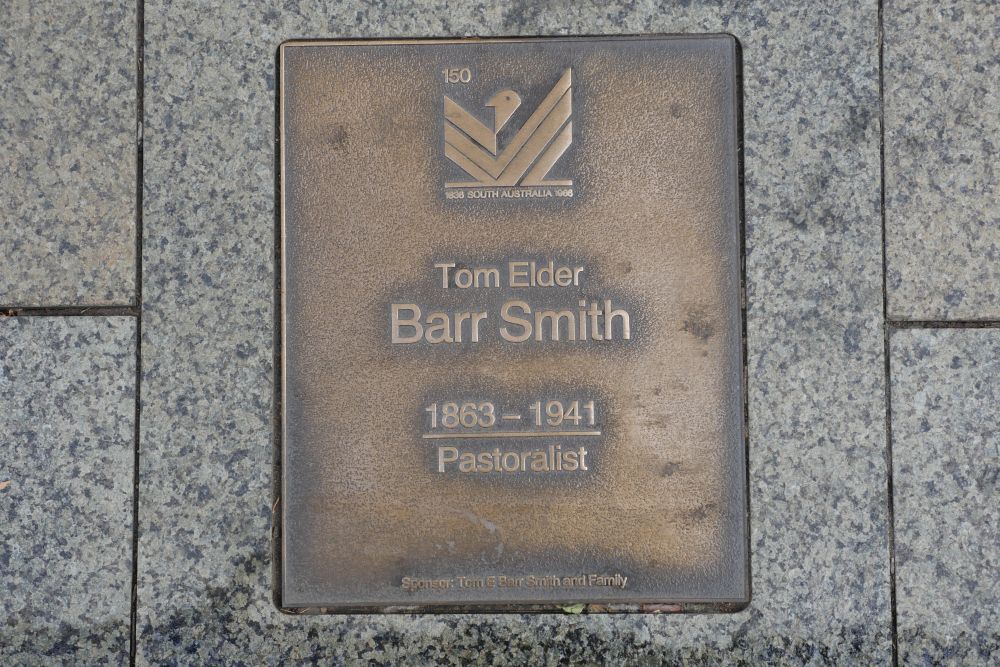 J150 Plaque, Tom Elder Barr Smith