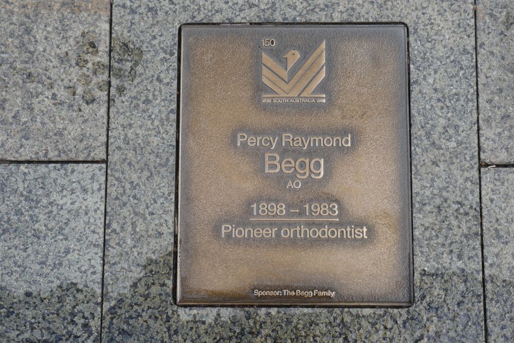 J150 Plaque, Percy Raymond Begg