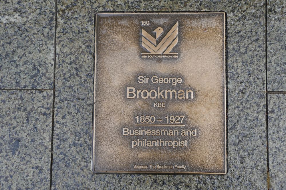 J150 Plaque, Sir George Brookman