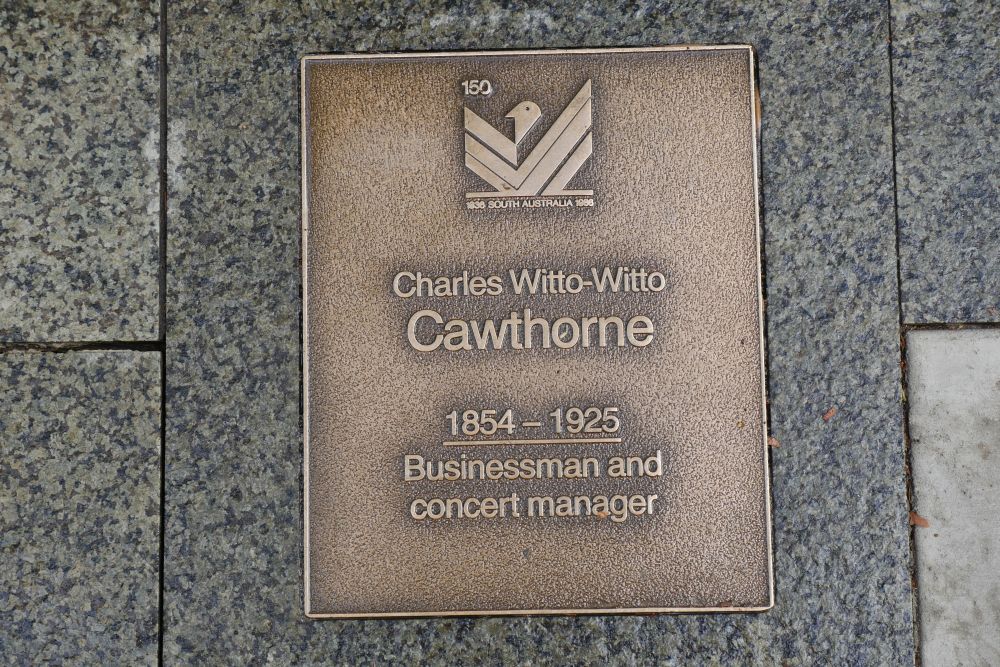 J150 Plaque, Charles Witto-Witto Cawthorne