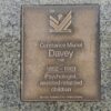 Image: Constance Muriel Davey Plaque