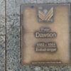 Image: Peter Dawson Plaque