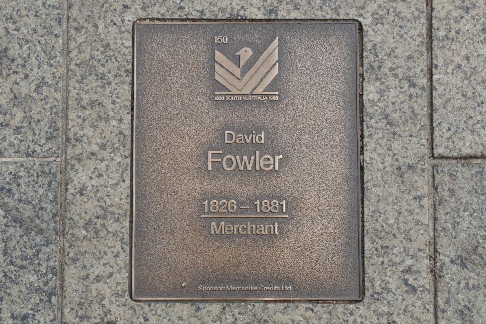 J150 Plaque, David Fowler