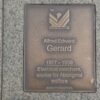 Image: Alfred Edward Gerard Plaque