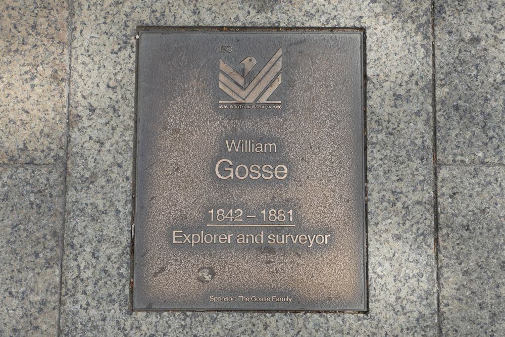 J150 Plaque, William Christie Gosse