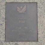 Image: George Hall Plaque