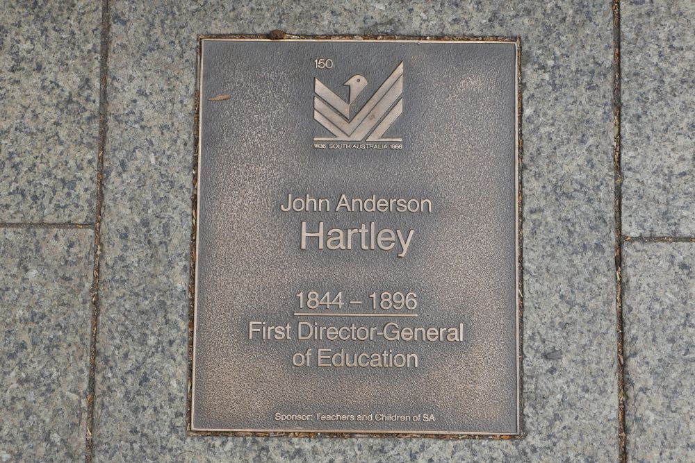 J150 Plaque, John Anderson Hartley