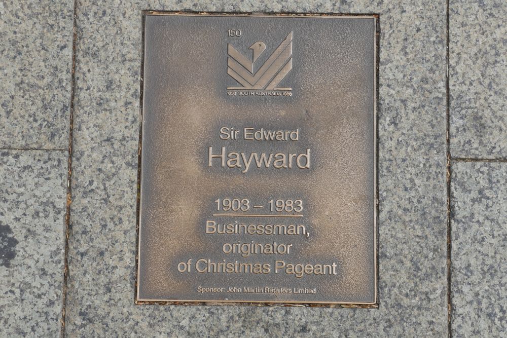 J150 Plaque, Sir Edward Hayward