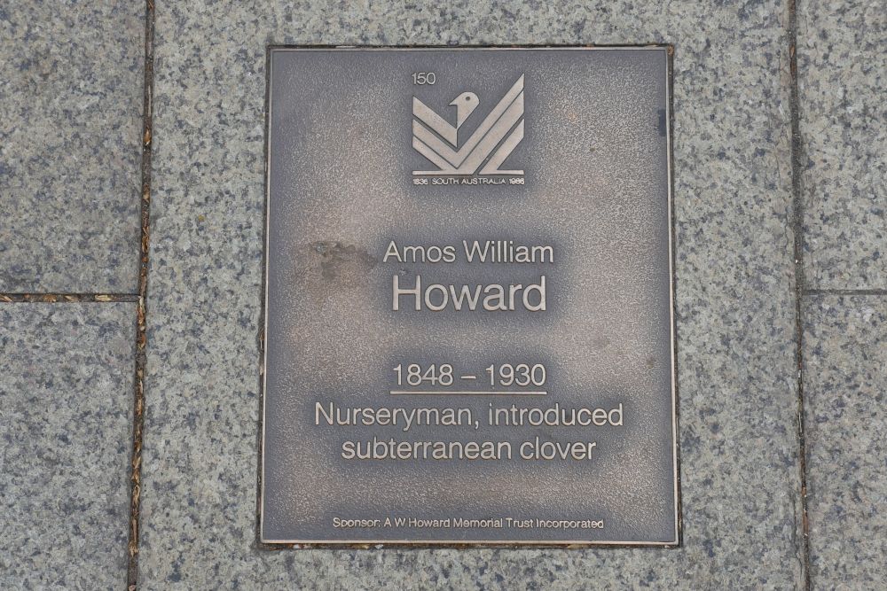 J150 Plaque, Amos William Howard