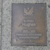 Image: Sir Walter Hughes Plaque