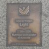 Image: Colonel William Light Plaque