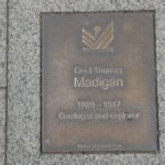 Image: Cecil Thomas Madigan Plaque