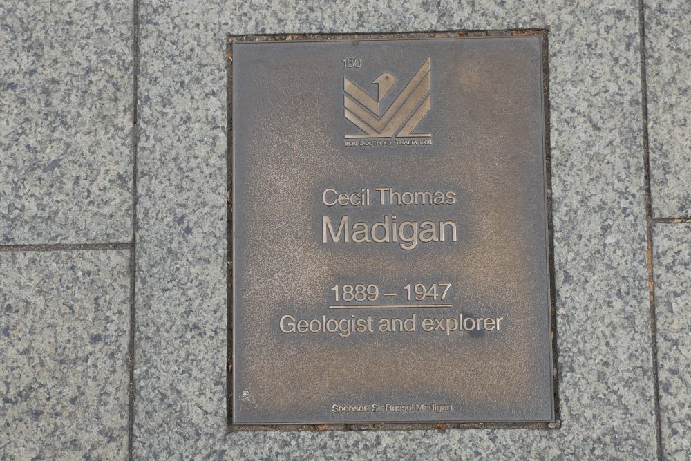 J150 Plaque, Cecil Thomas Madigan