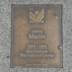 Image: James Martin Plaque