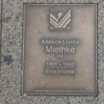 Image: Adelaide Laetitia Miethke Plaque