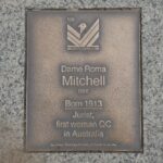 Image: Dame Roma Mitchell Plaque