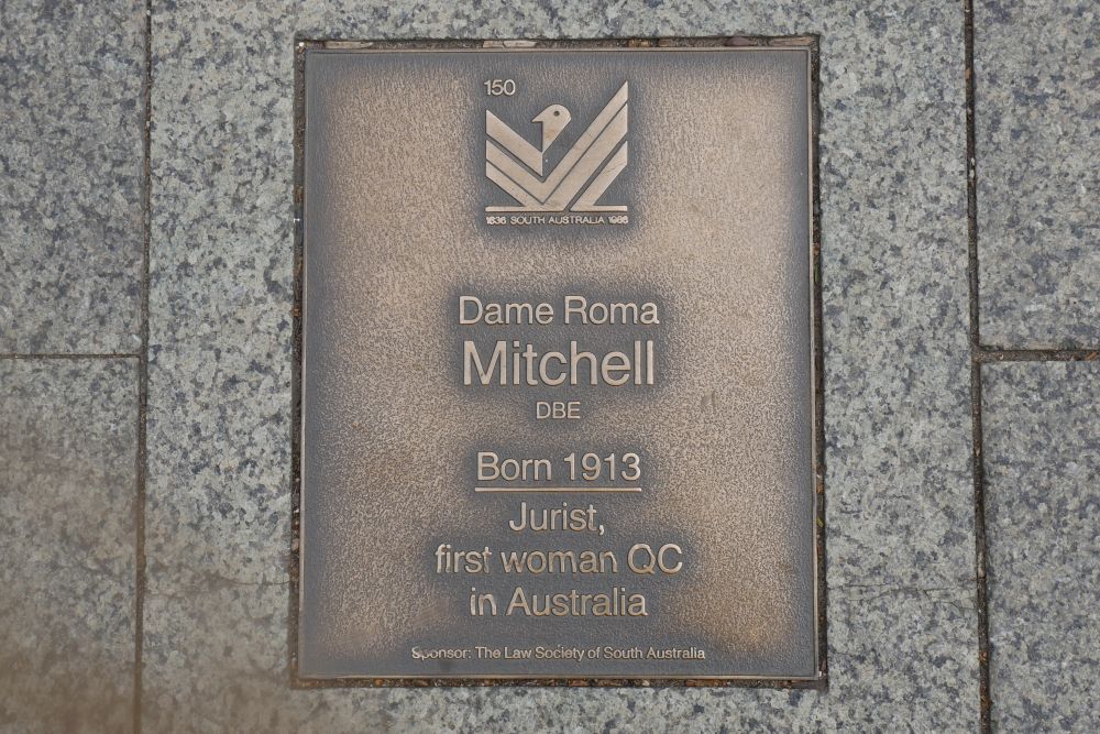 J150 Plaque, Dame Roma Mitchell