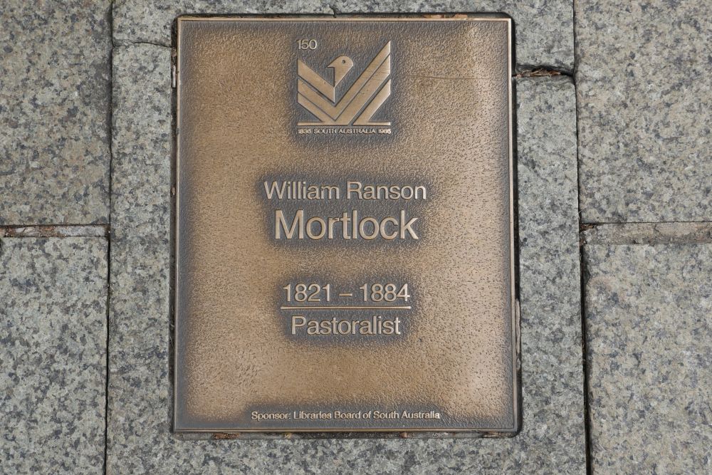 J150 Plaque, William Mortlock