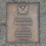 Image: Charles Pearcy Mountford Plaque