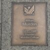 Image: William Muirden Plaque