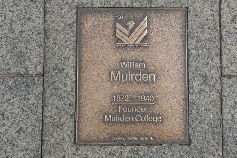 J150 Plaque, William Muirden