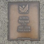 Image: Sir Mellis Napier Plaque