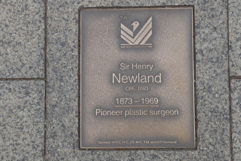 J150 Plaque, Sir Henry Newland