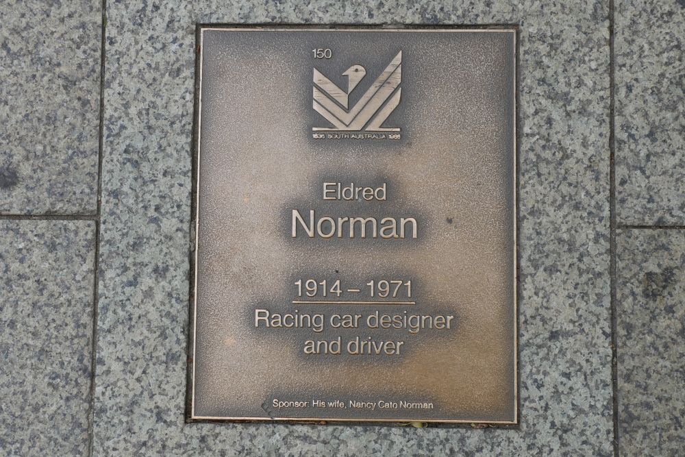 J150 Plaque, Eldred Norman