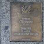 Image: Sir Mark Oliphant Plaque