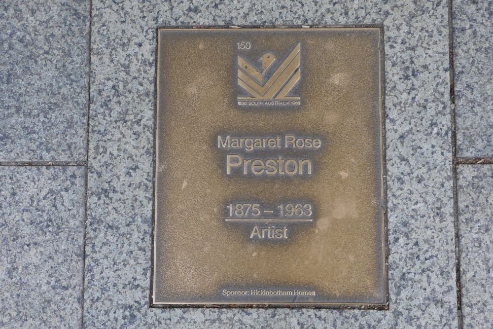 J150 Plaque, Margaret Preston