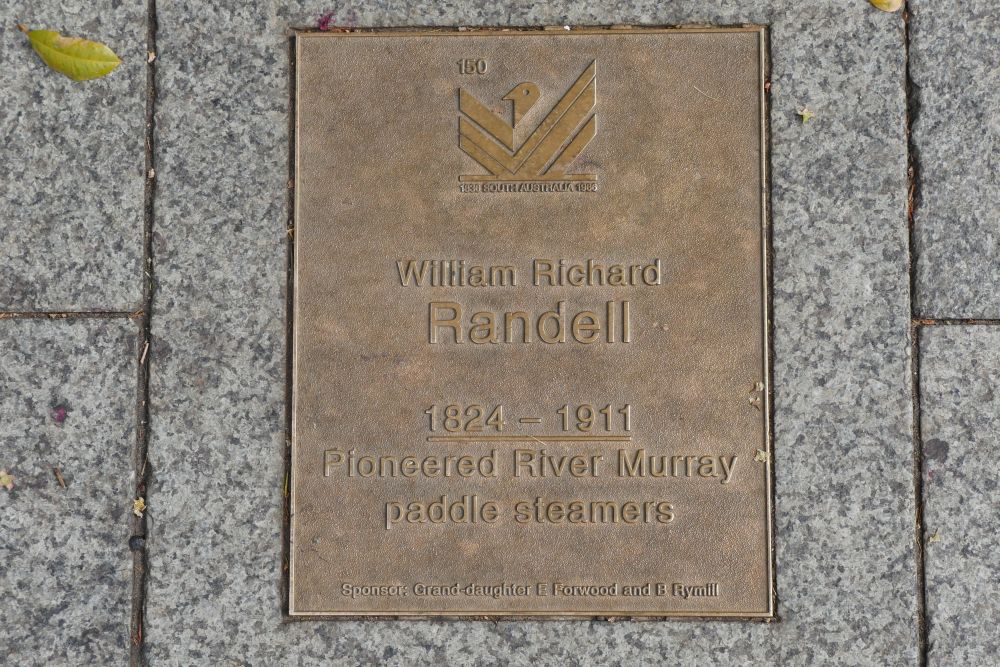 J150 Plaque, William Richard Randell