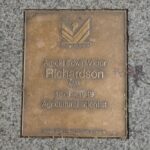 Image: Arnold Edwin Victor Richardson Plaque