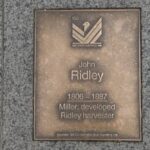 Image: John Ridley Plaque