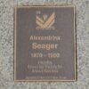 Image: Alexandrina Seager Plaque