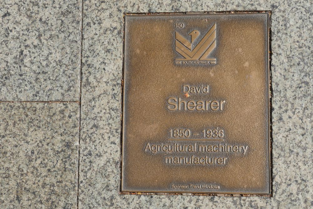 J150 Plaque, David Shearer