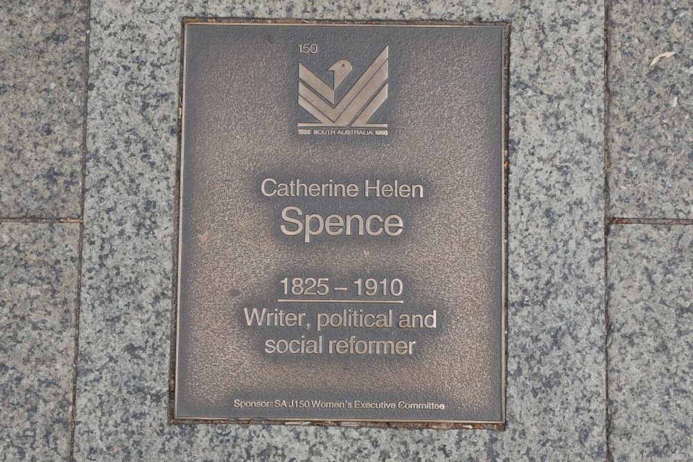 J150 Plaque, Catherine Helen Spence