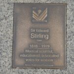 Image: Sir Edward Stirling Plaque