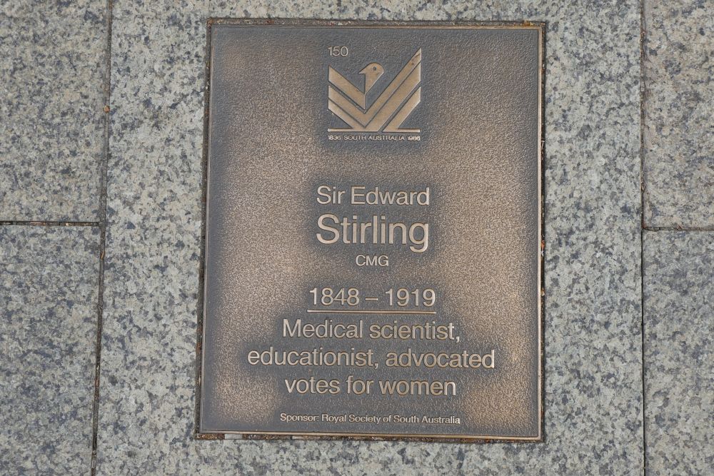 J150 Plaque, Sir Edward Stirling