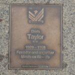 Image: Doris Taylor Plaque