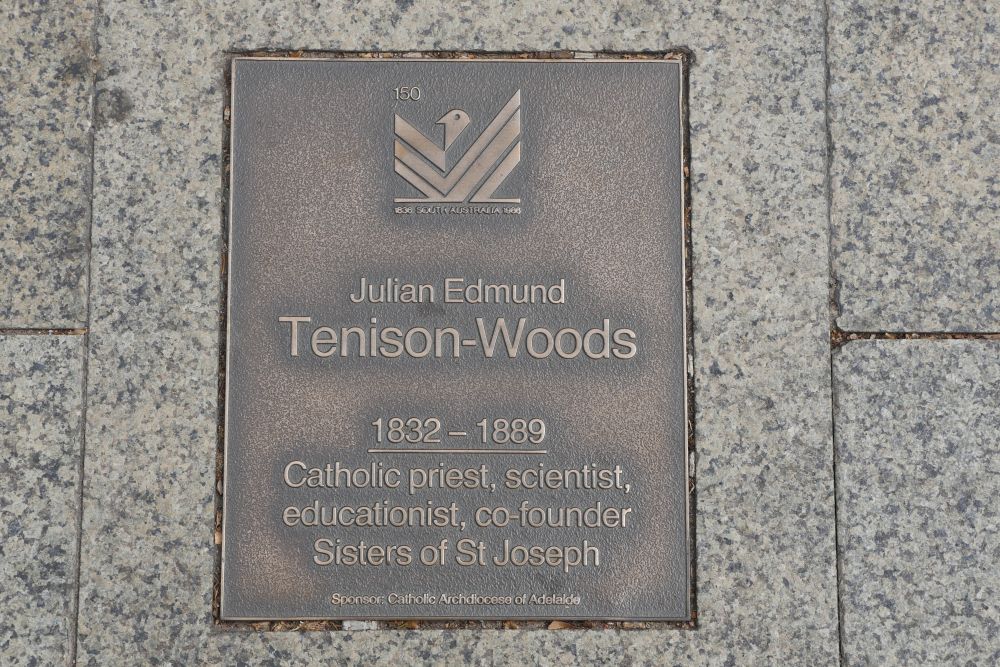 J150 Plaque, Julian Edmund Tenison Woods