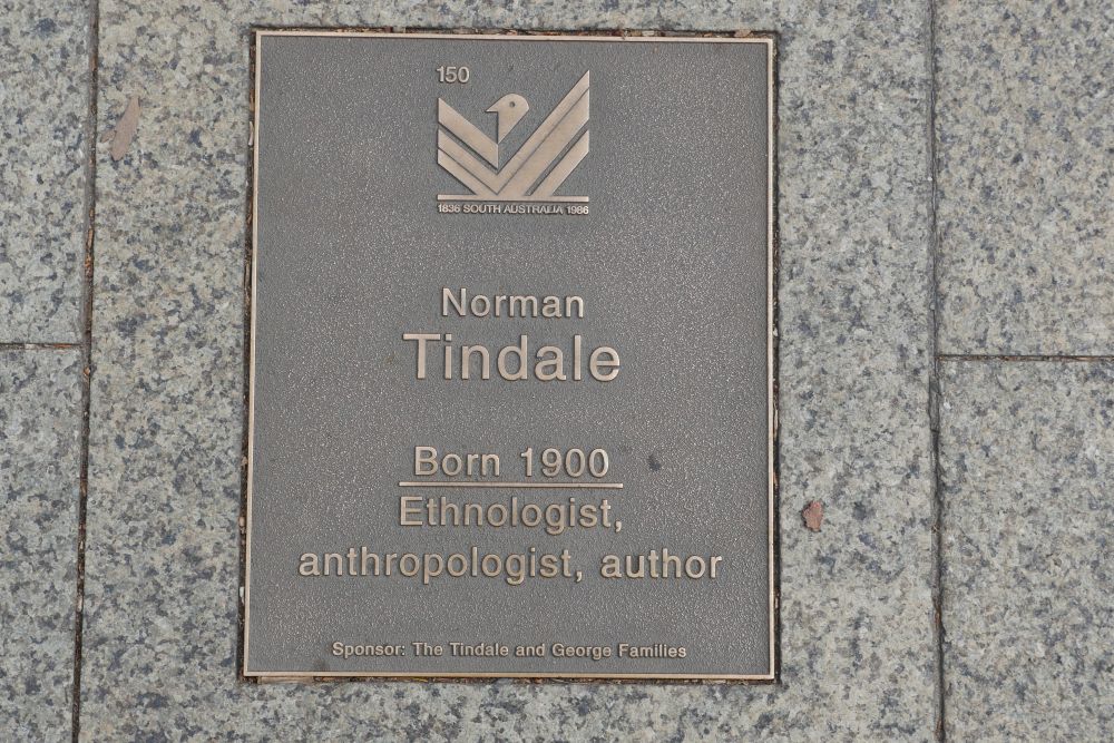 J150 Plaque, Norman Tindale