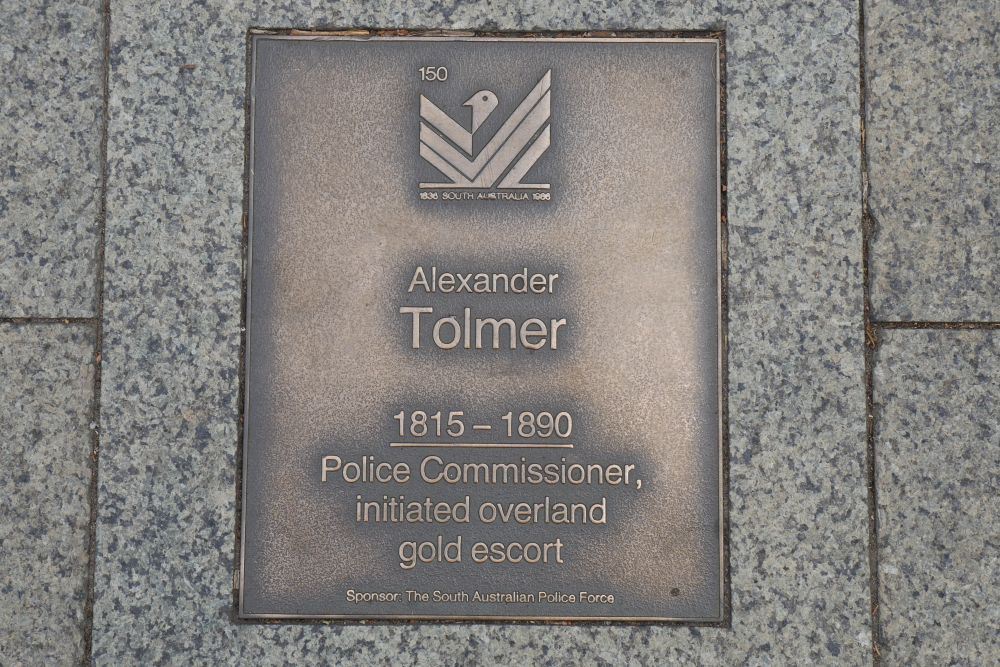 J150 Plaque, Alexander Tolmer