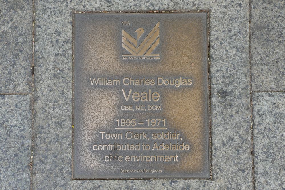 J150 Plaque, William Charles Douglas Veale