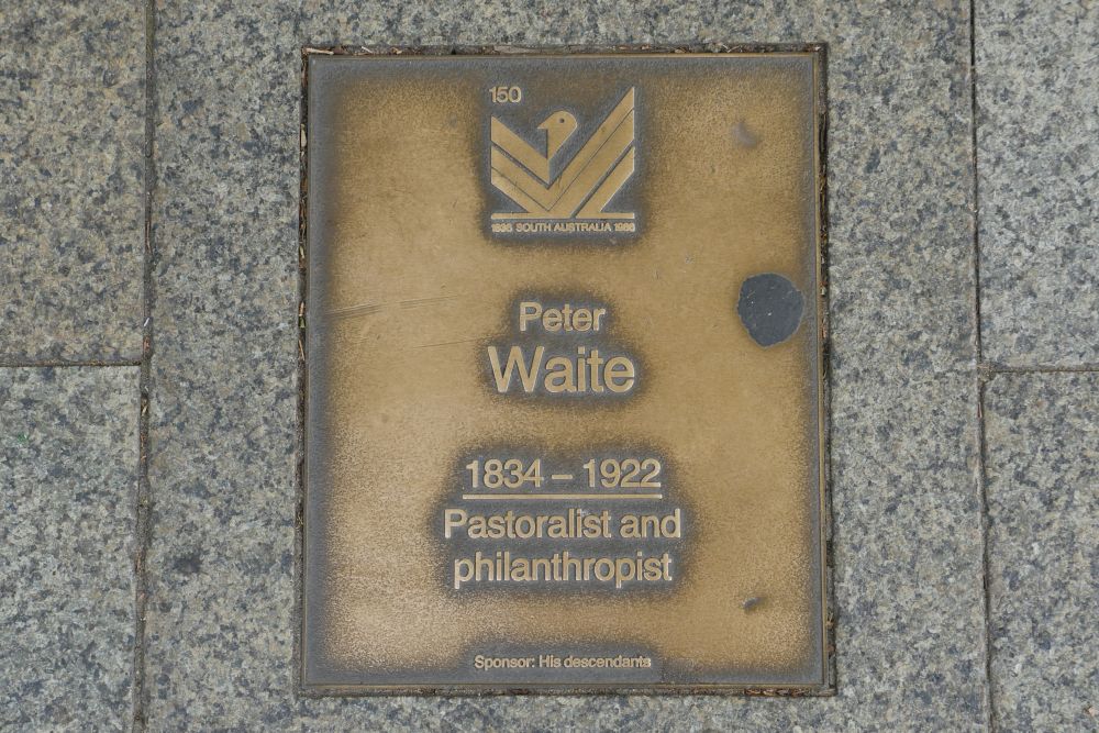 J150 Plaque, Peter Waite