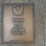 Image: Sir Samuel Way Plaque